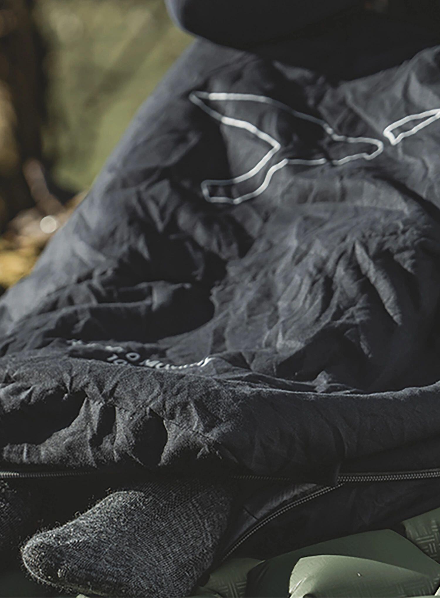 Śpiwór syntetyczny Easy Camp Raven Mummy 13°C Left Zipper (190 cm) 6/7