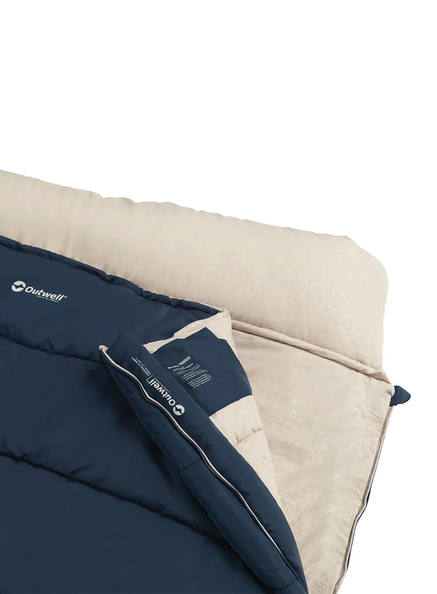 Śpiwór podwójny Outwell Contour Lux Double (190 cm) - deep blue 4/7