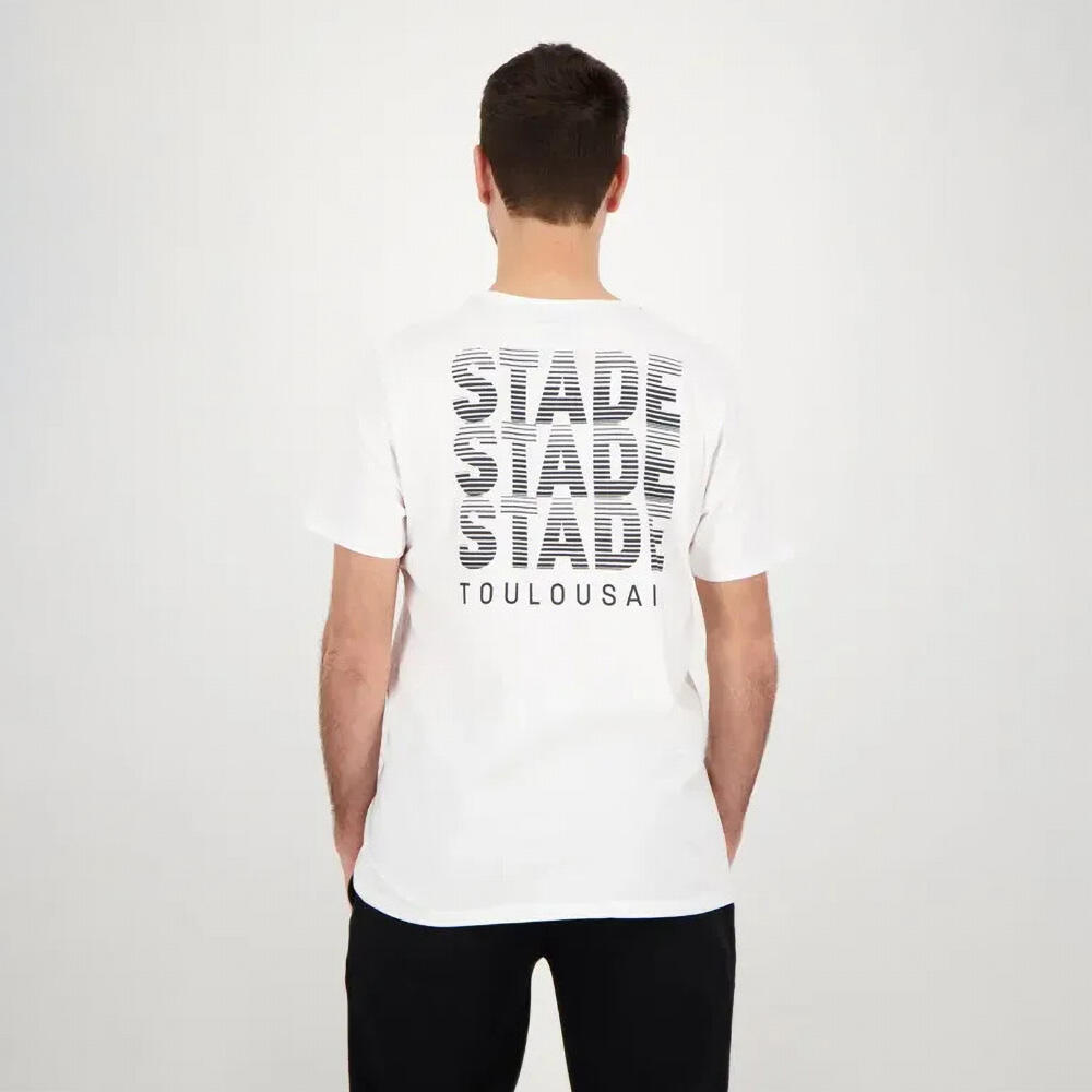 T-shirt da Uomo Reflect Stade Toulousain Bianca 2/3