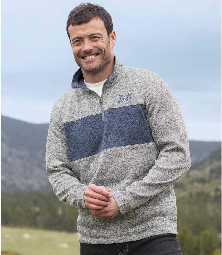 2er-Pack Molton-Sweatshirts Outdoor 2/5