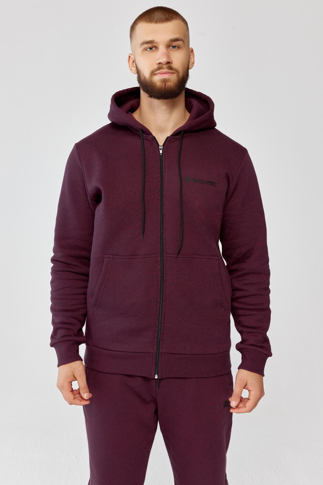 Męska bluza dresowa z kapturem Rough Radical Track Hoodie Zip