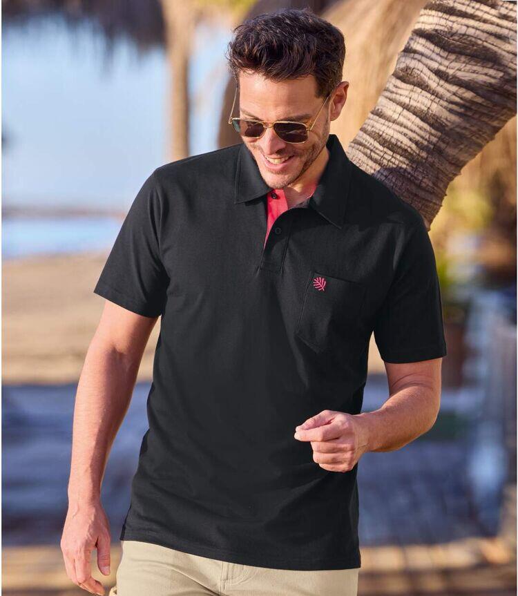 3er-Pack Poloshirts Casual aus Baumwolle 4/6