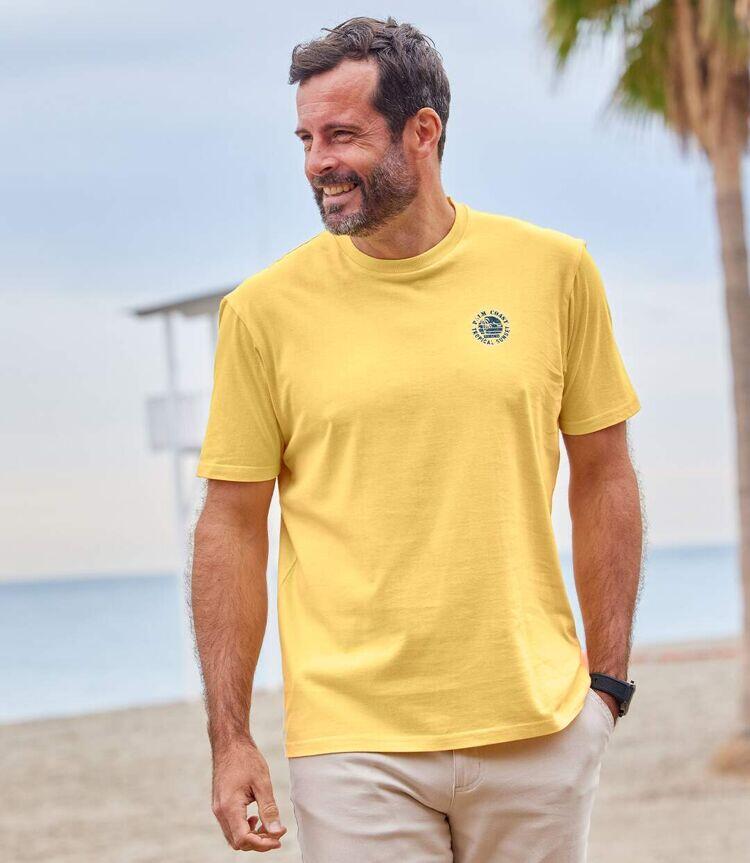 7er-Pack einfarbige T-Shirts Palm Coast 3/7