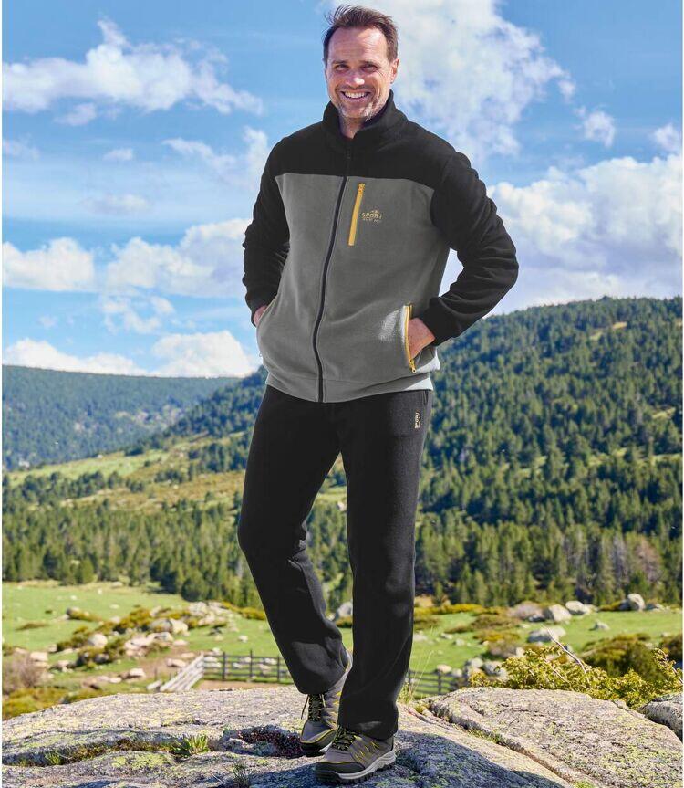 Trainingsanzug Sport Run aus Fleece 3/3