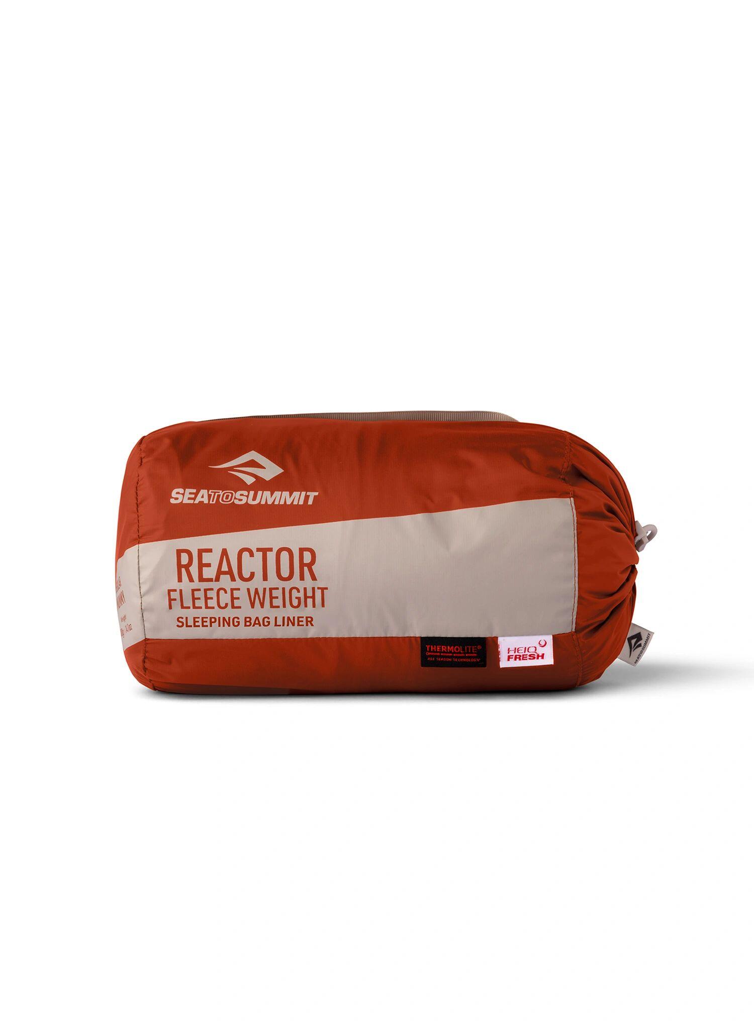 Wkładka do śpiwora Sea to Summit Reactor Fleeceweight L - picante 3/6