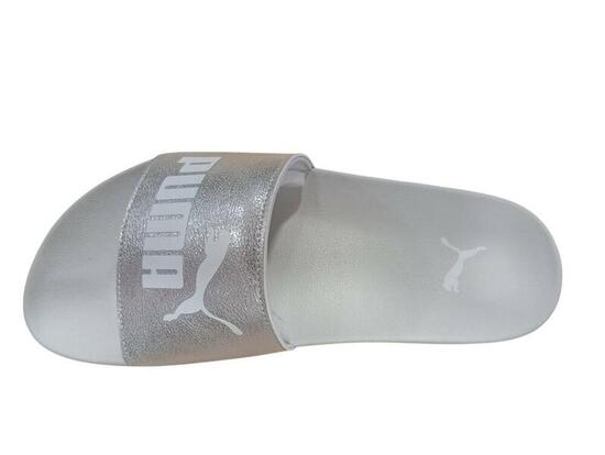 Claquettes Puma Junior 404847-02 argentées unisex