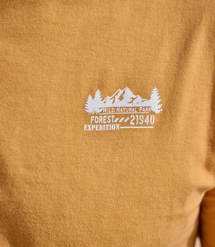 4er-Pack einfarbige T-Shirts Nature aus Baumwolle 6/7