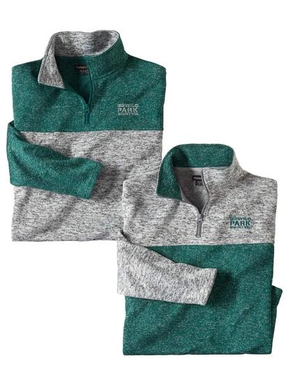 2er-Pack Molton Sweatshirts Wild Park