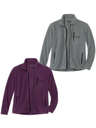 2er-Pack Microfleece-Jacken Winter