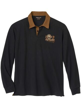 Gestreiftes Poloshirt Canada League im Rugby-Look