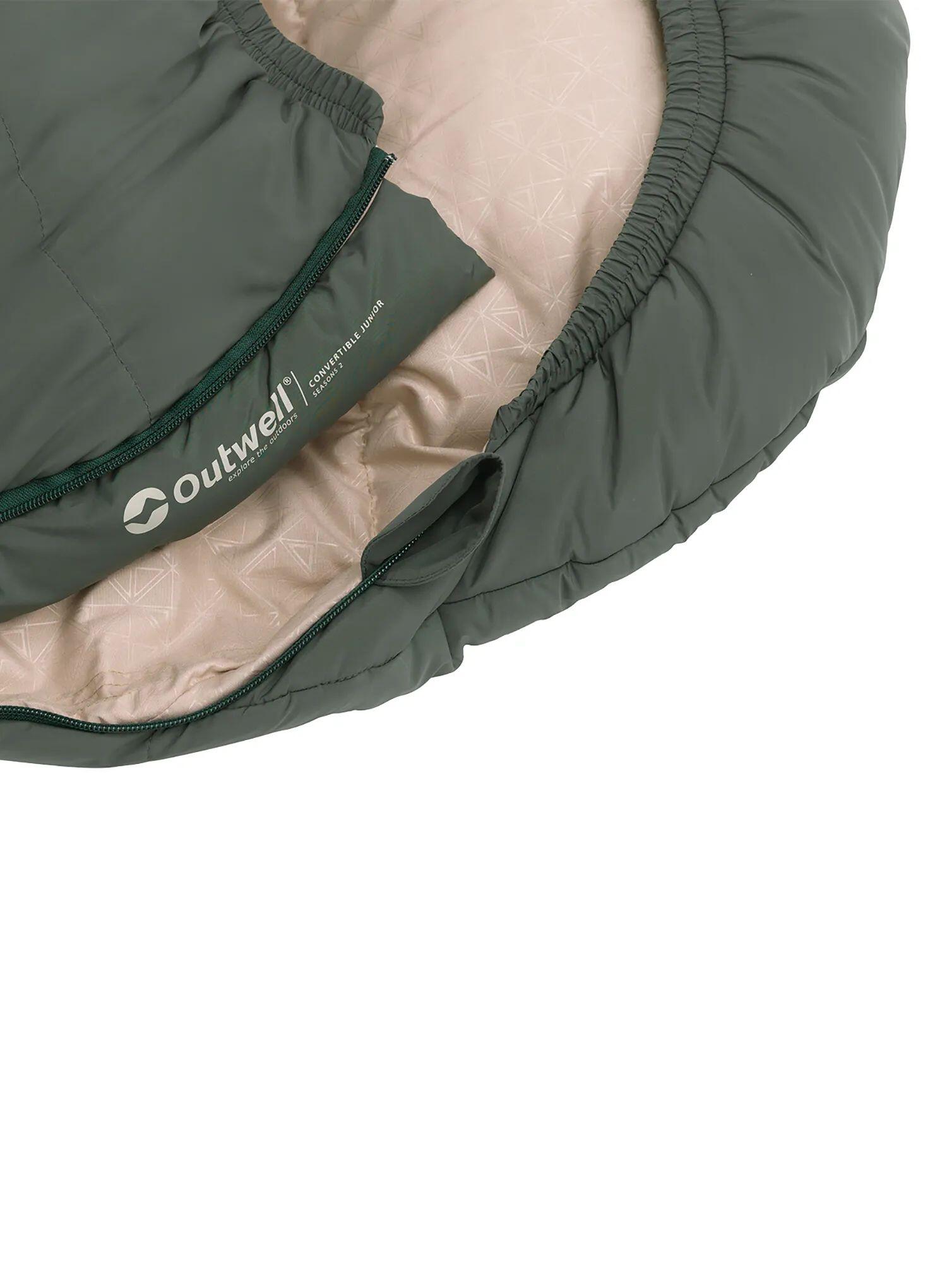 Śpiwór dla dziecka Outwell Convertible Junior (120-150 cm) 5/7