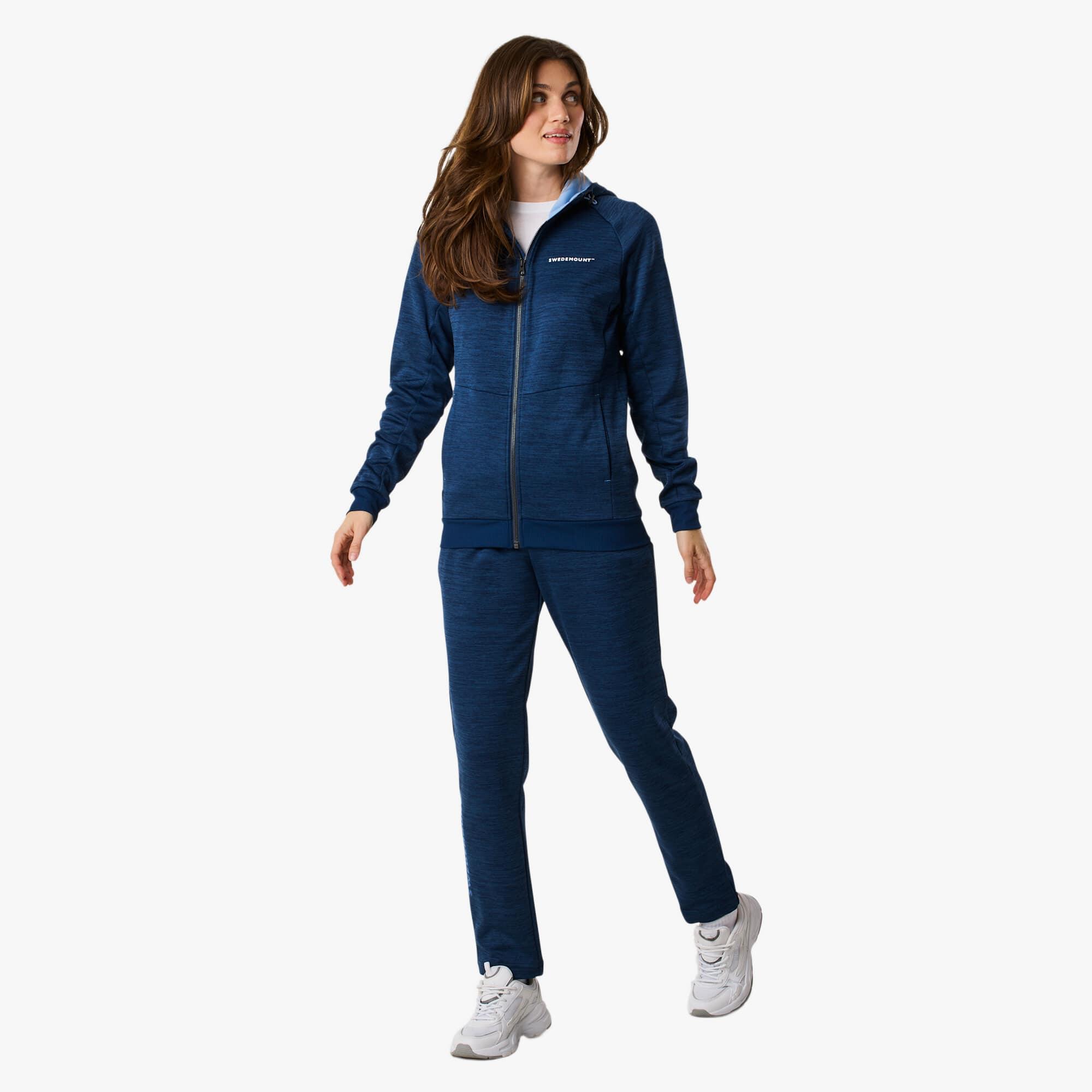 Damen Trainingssweatshirt Quick Dry Training Logo Zip Hood W II 3/7