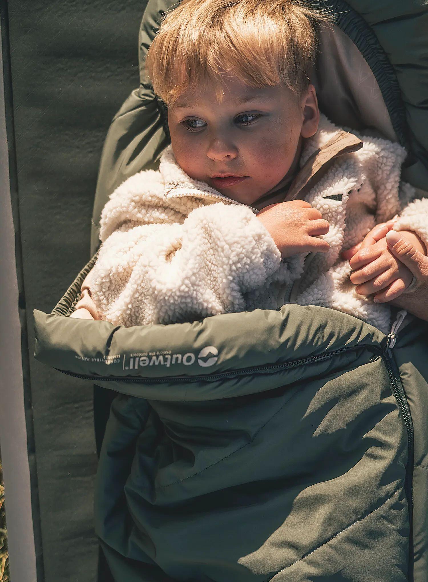 Śpiwór dla dziecka Outwell Convertible Junior (120-150 cm) 4/7