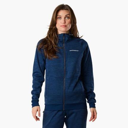 Sweat d'entraînement femme Training Quick Dry Logo Zip Hood W II