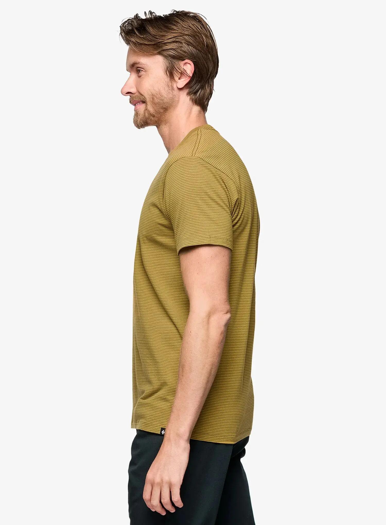 Koszulka bawełniana męska Black Diamond BD Stripe SS Tee 2/4