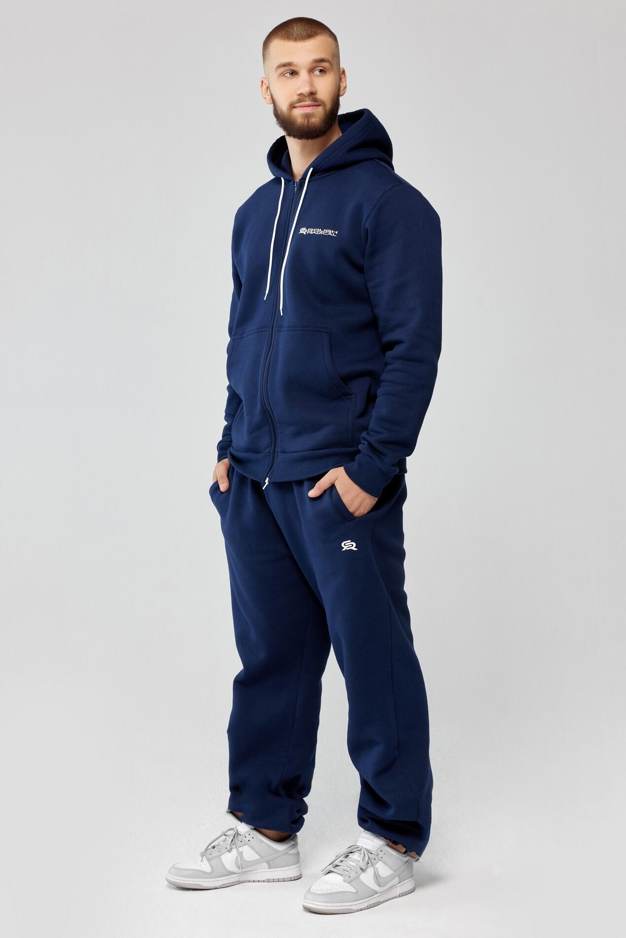 Męska bluza dresowa z kapturem Rough Radical Track Hoodie Zip 5/6