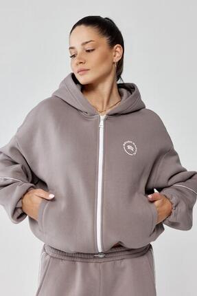 Damska bluza sportowa oversize Rough Radical Trip Hoodie Zip
