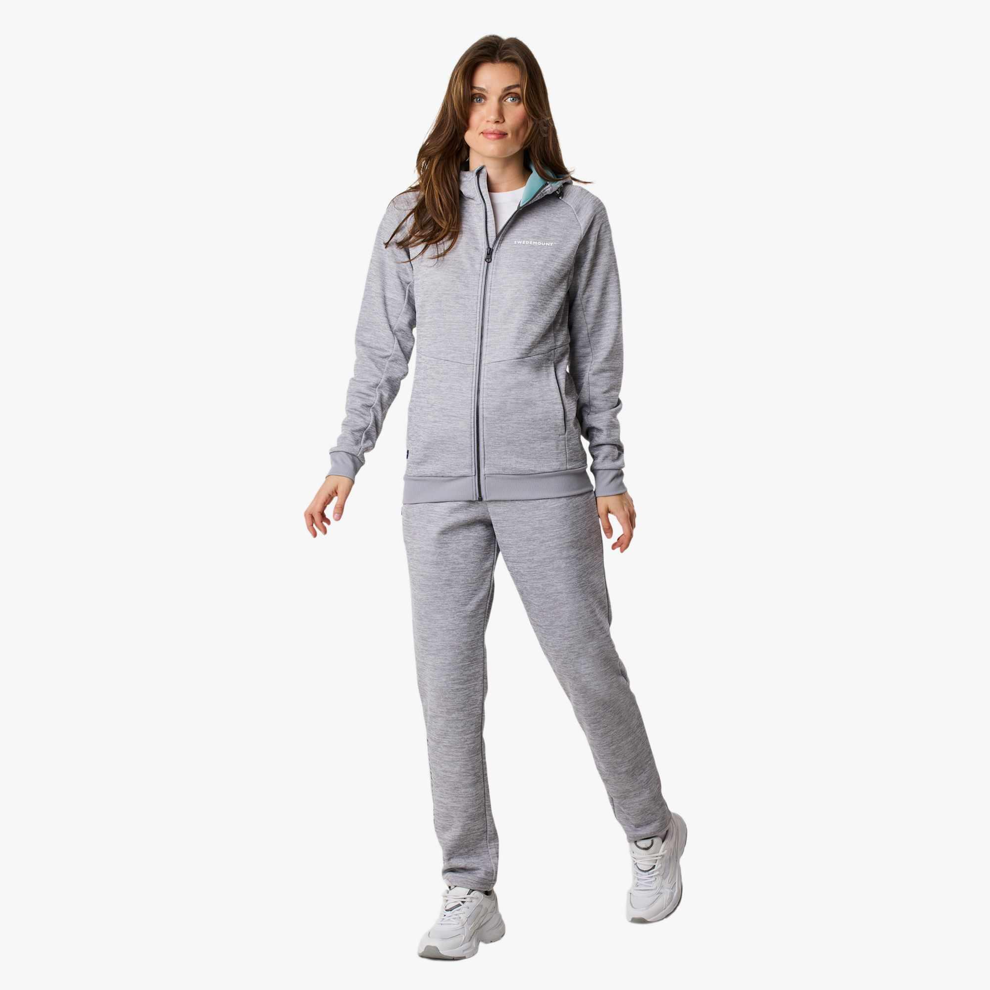 Sweat d'entraînement femme Training Quick Dry Logo Zip Hood W II 3/7
