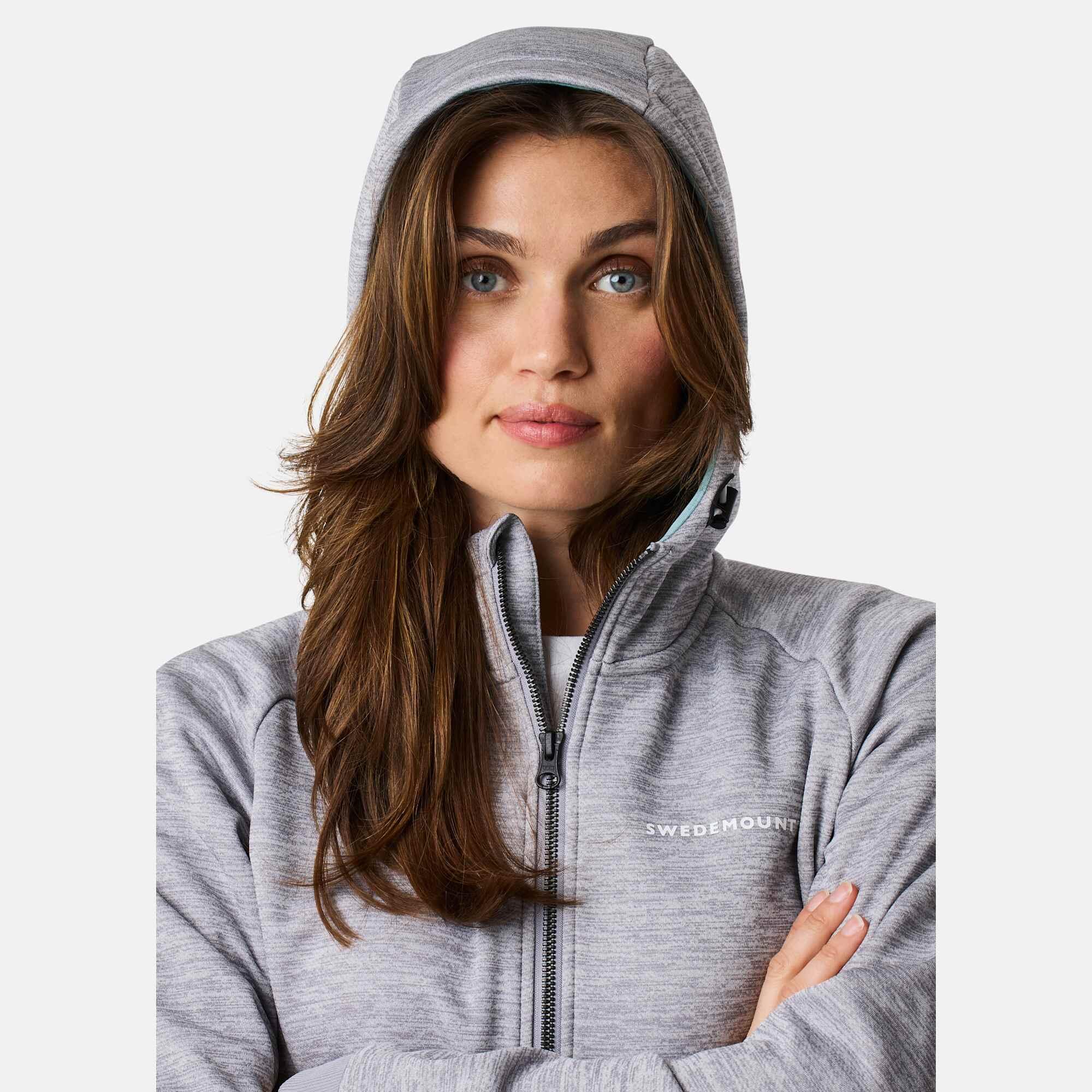 Sweat d'entraînement femme Training Quick Dry Logo Zip Hood W II 5/7