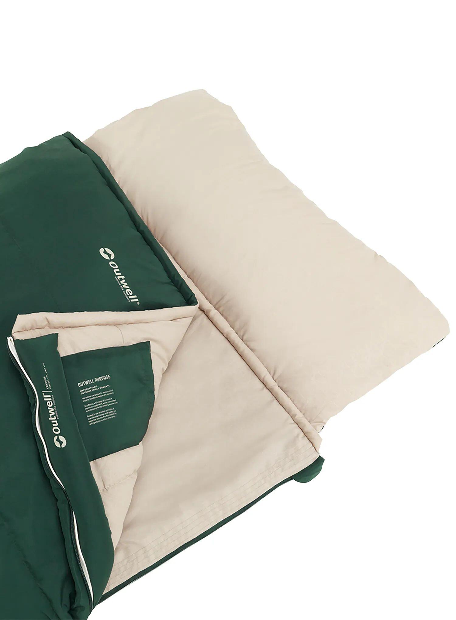 Śpiwór syntetyczny Outwell Contour Prime (190 cm) 6/7