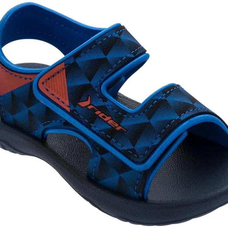 1644 Rider Basic Sandal V Baby - Lightweight synthetic PVC sandal for toddlers