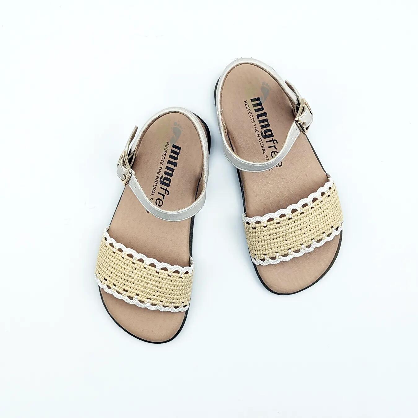 Mustang Free Sandalias Natural Beige - Talla 35 3/6