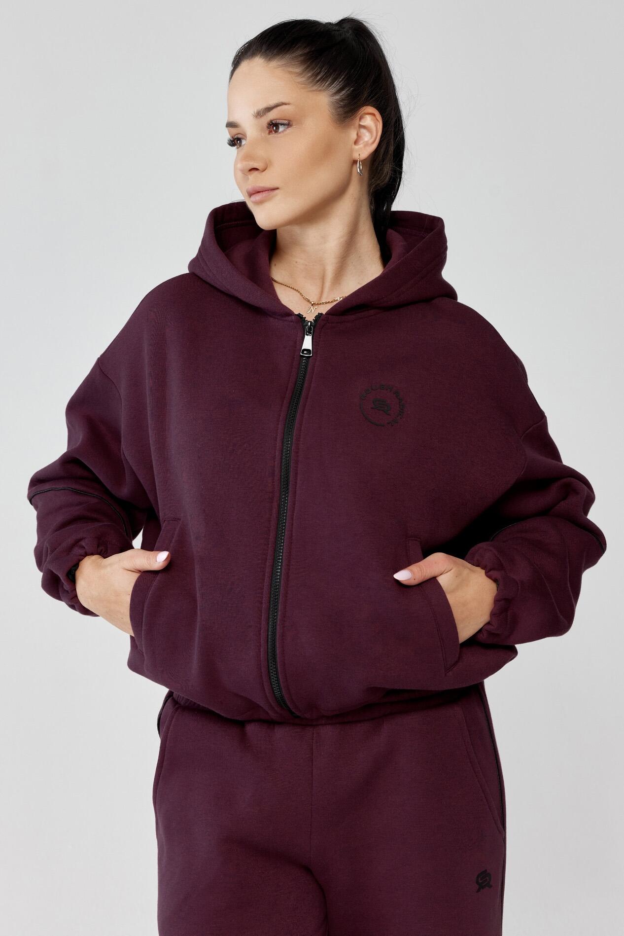 Damska bluza sportowa oversize Rough Radical Trip Hoodie Zip
