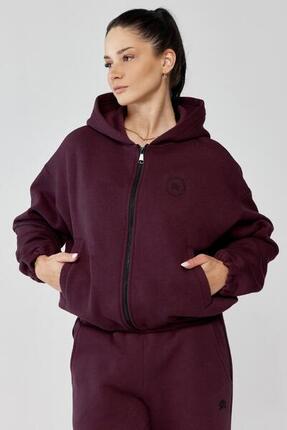 Damska bluza sportowa oversize Rough Radical Trip Hoodie Zip