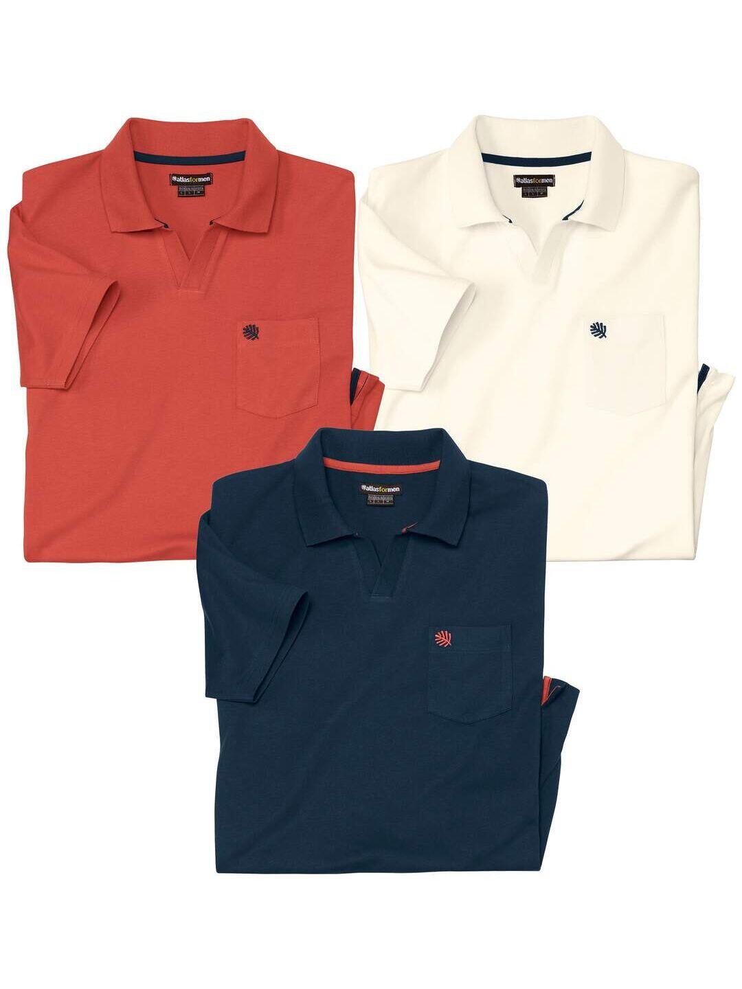 rouge brique / blanc / bleu navy