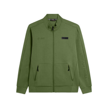 Sweat-shirt zippé à coupe slim Urban Tech à poches zippées