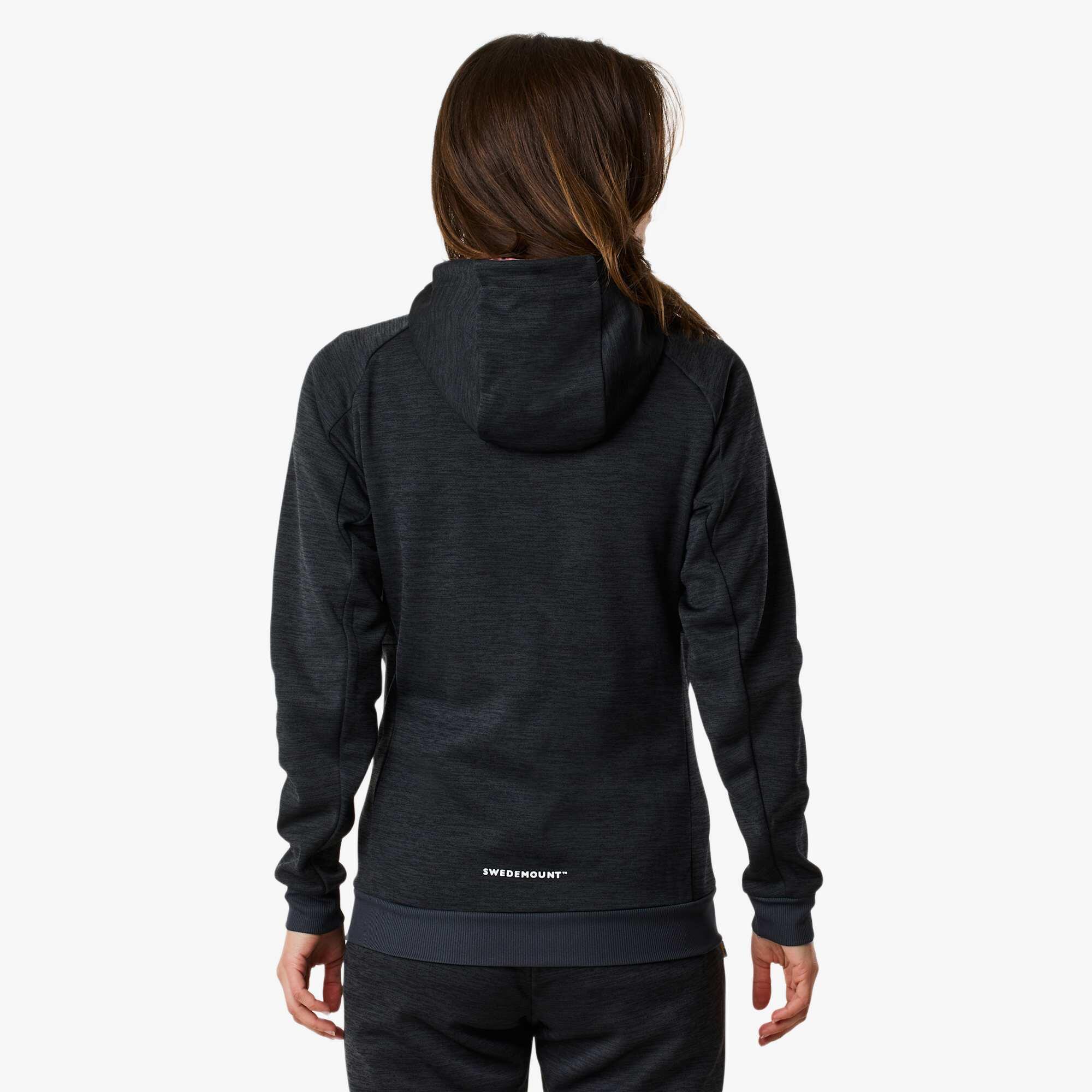 Damen Trainingssweatshirt Quick Dry Training Logo Zip Hood W II 2/7