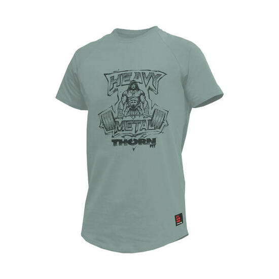 T-shirt d'entraînement THORN FIT Heavy Metal teal