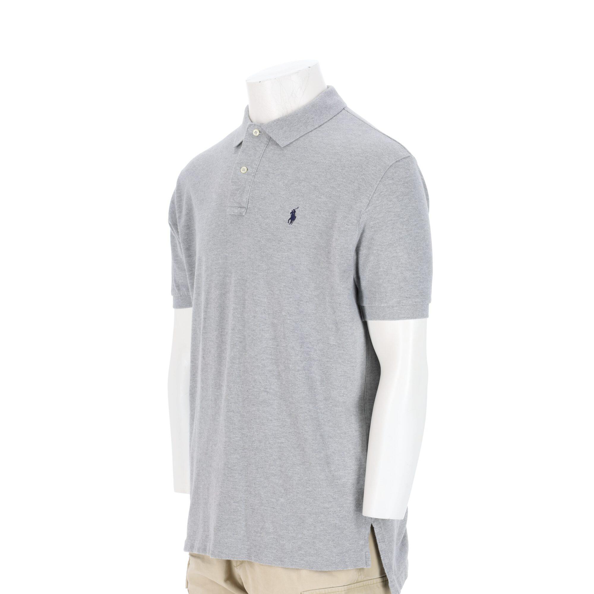 Reconditionné - Polo manches courtes Homme Gris - Excellent 4/7