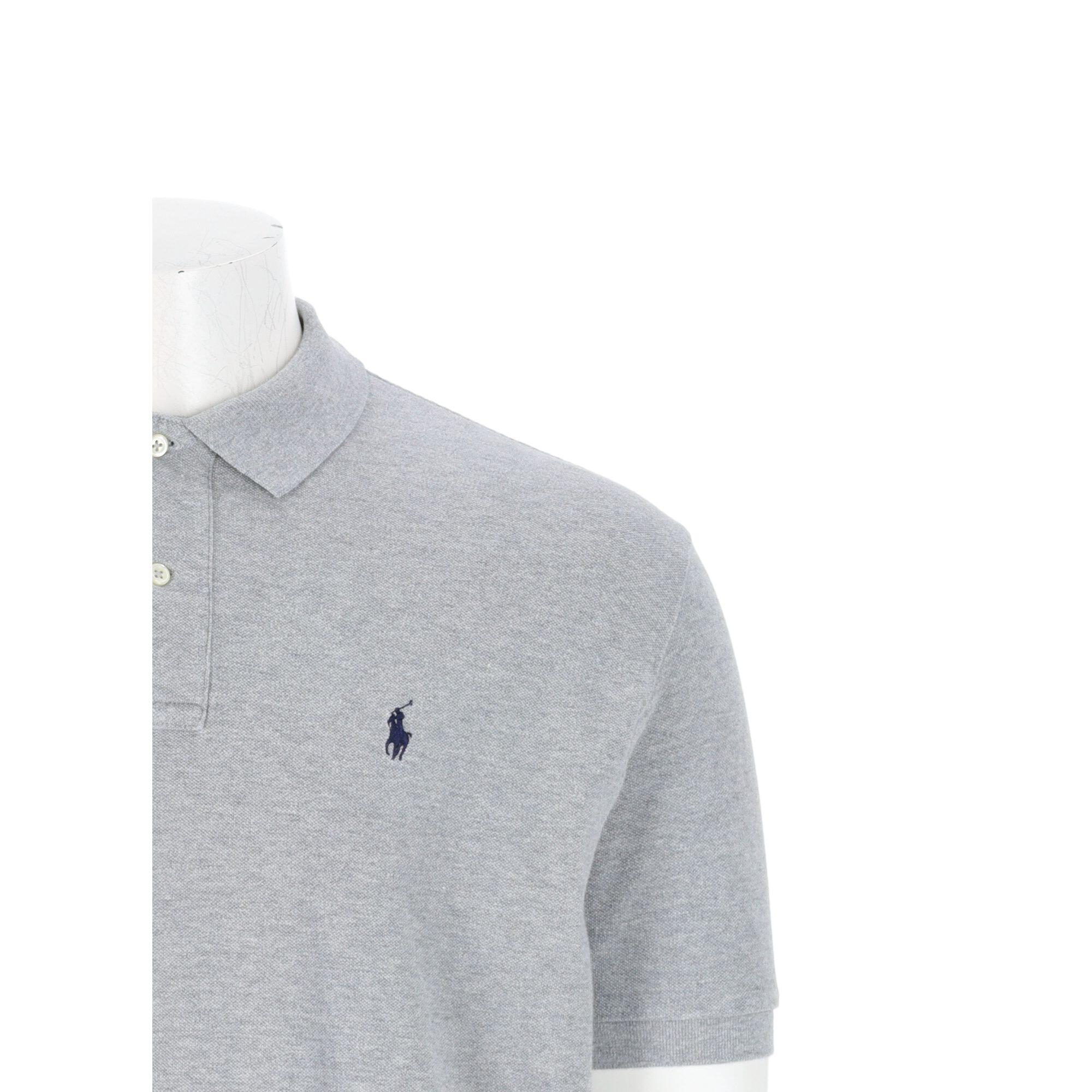 Reconditionné - Polo manches courtes Homme Gris - Excellent 6/7