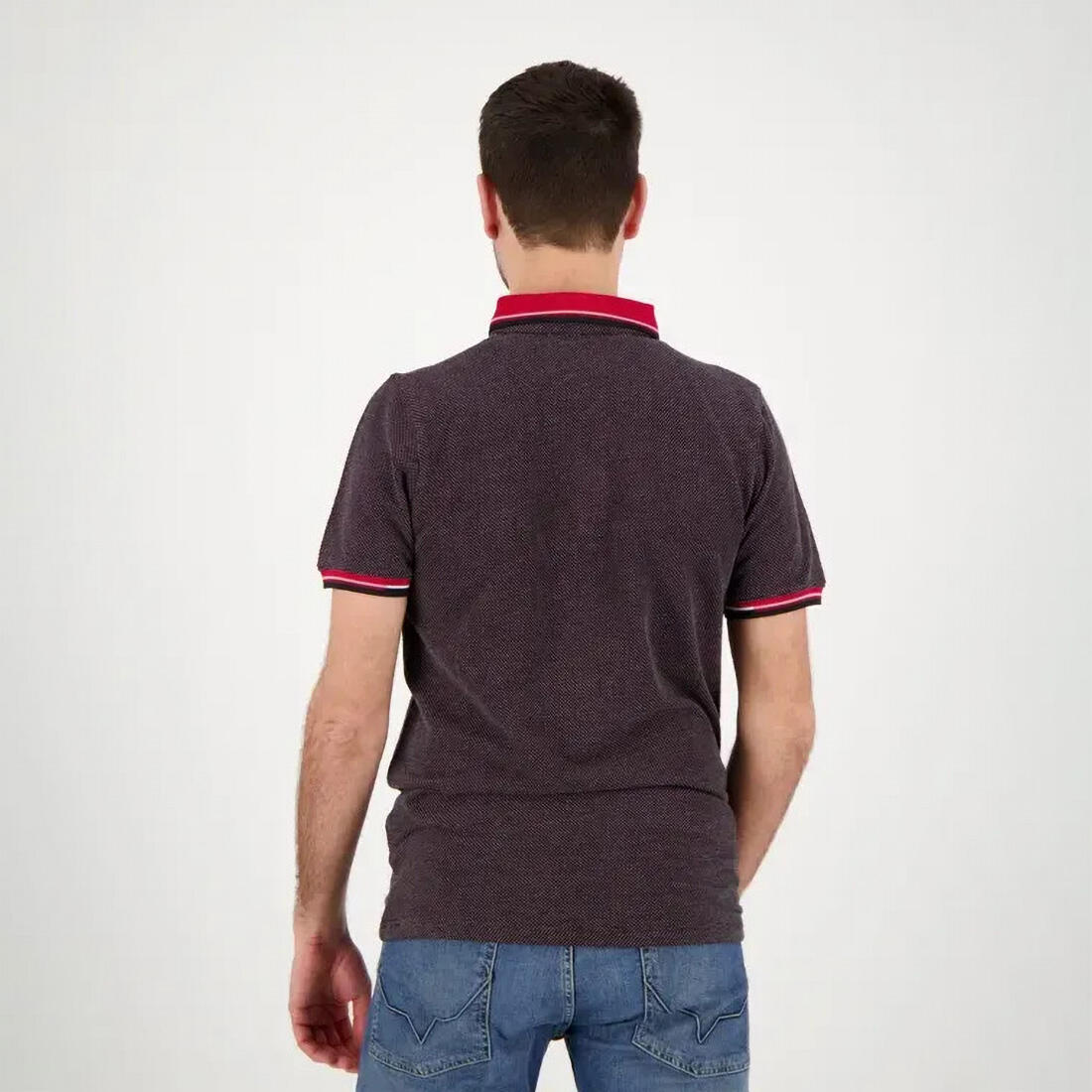 Polo da uomo Fold Stade Toulousain Rugby Nero 2/4