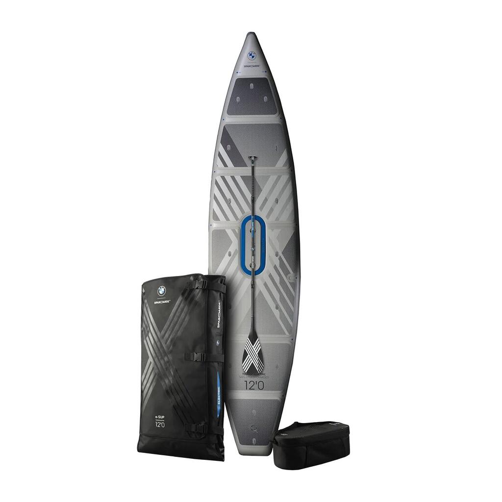 SIPABOARDS BMW x SipaBoards Tourer Electric e-SUP 365x82x15 cm Storm Grey
