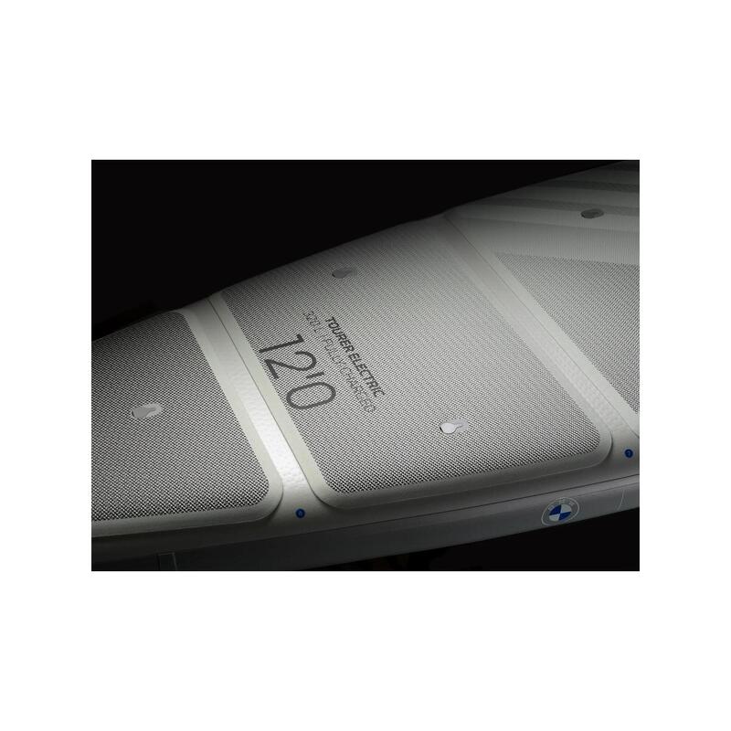 Placă electrică e-SUP BMW x SipaBoards Tourer Electric 365x82×15 cm Storm gri