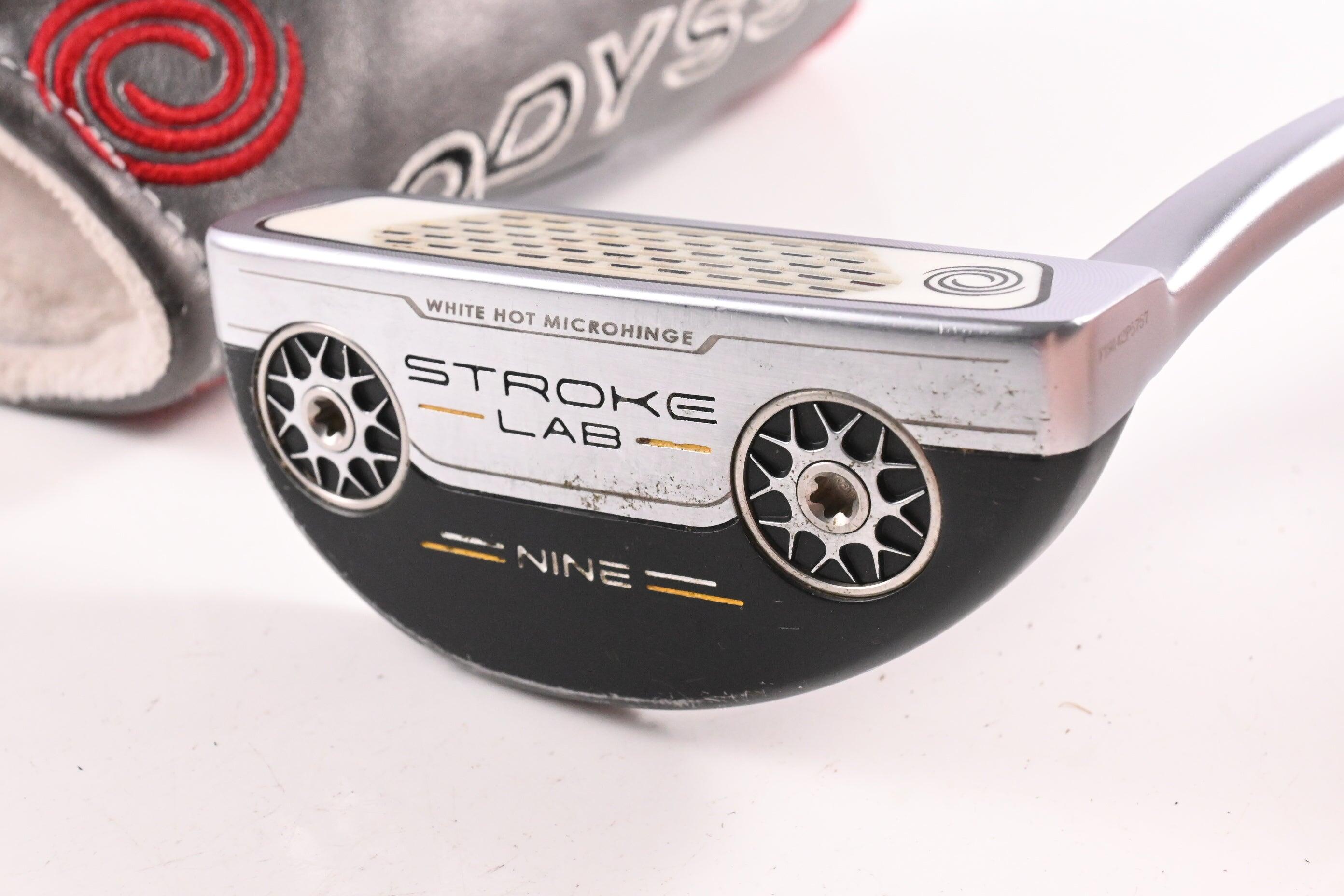 Putter Odyssey Ten Line Center Shaft 34 Pouces - RH, Manche Stroke Lab, Grip SuperStroke