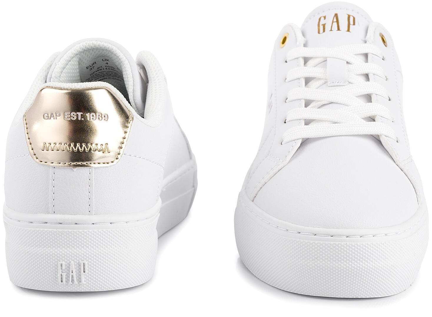 Damskie buty sneakersy sportowe ekoskóra białe GAP PORTLAND 5/7