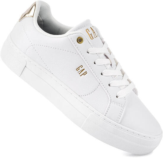Damskie buty sneakersy sportowe ekoskóra białe GAP PORTLAND