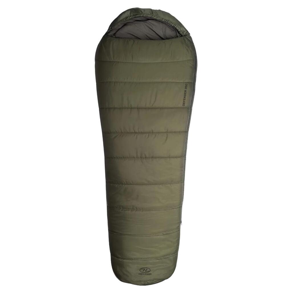 Mummy sleeping bag Defender 350 1°C - Green
