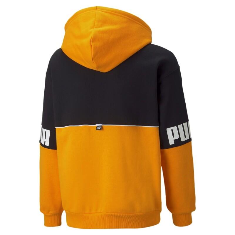 Sudaderas jerseys polares para Niño Puma Colorbloc  Amarillo 2/4