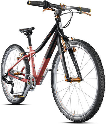 Kinderfiets 24 inch vanaf 7 jaar 8 versnellingen SRAM lichtsysteem CNC-remmen