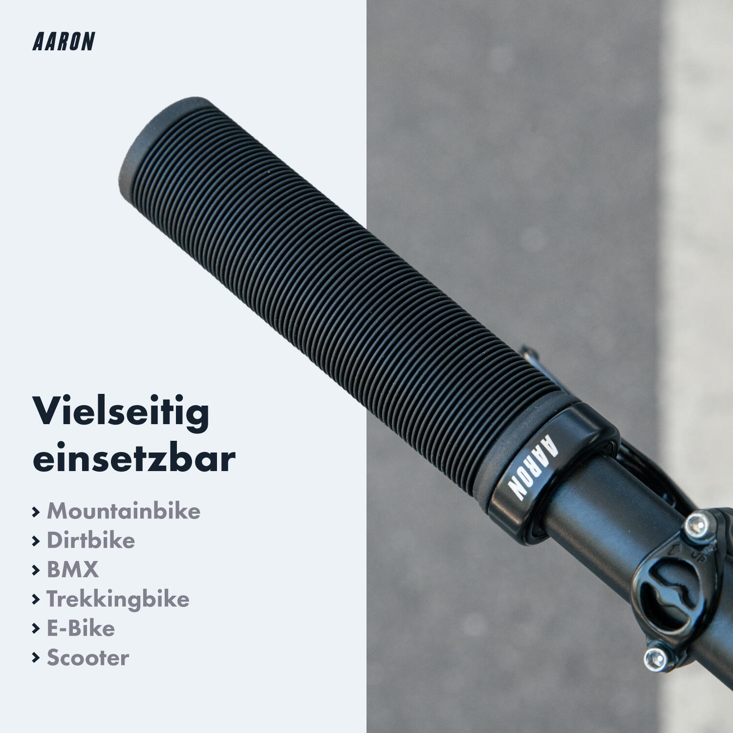 MTB & BMX Lenkergriffe - Schwarz - Lamellen-Profil 4/6