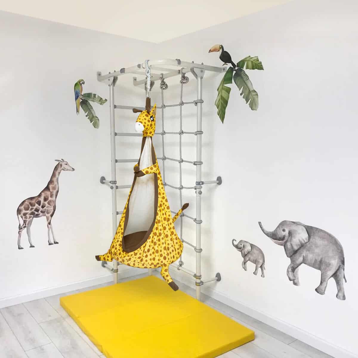 Balançoire cocon girafe 6/7