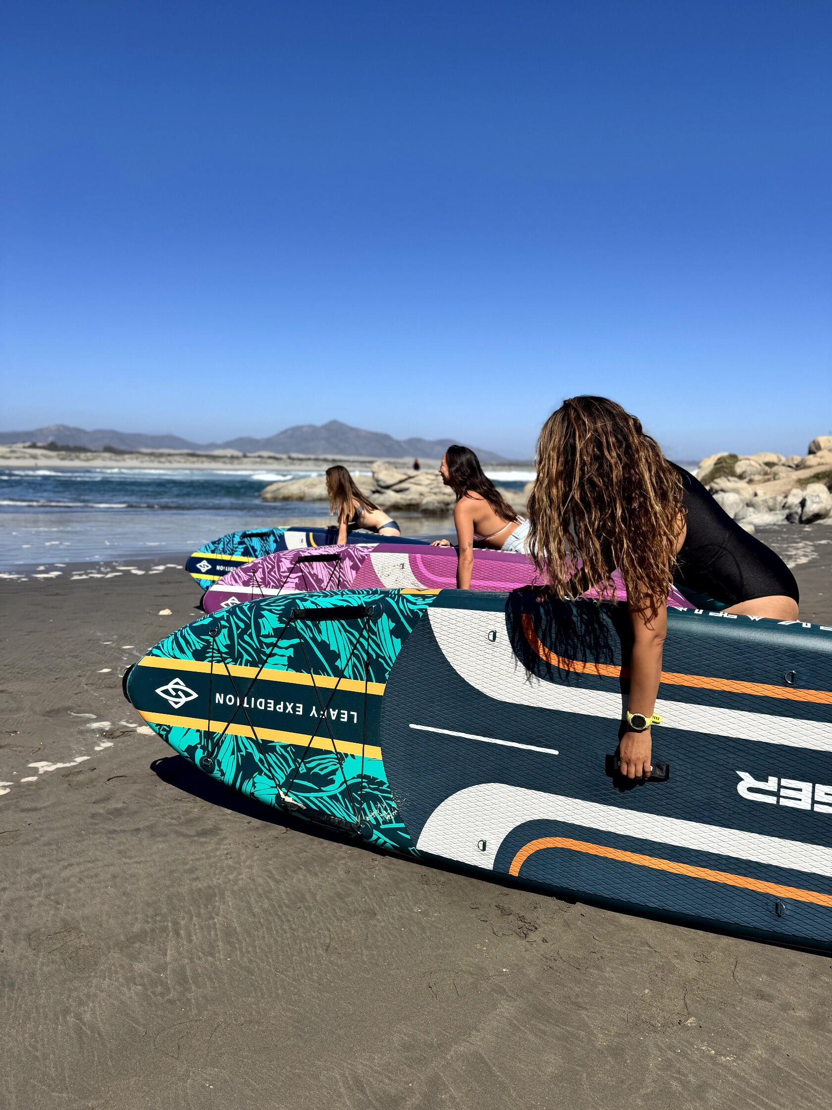 SKATINGER Leafy Expedition Blauw SUP board 350x89x15 cm (11'6'') 3/7