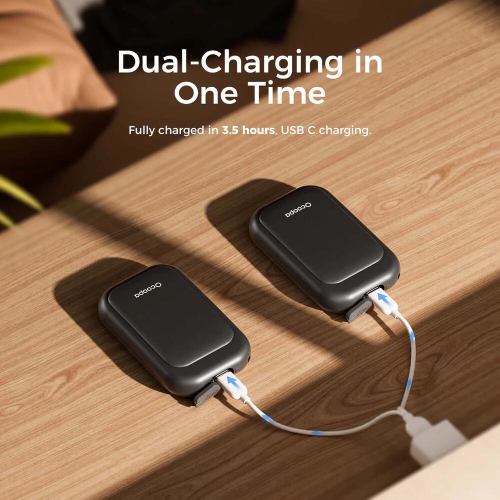 OCOOPA UT4 Young chauffe-mains électronique rechargeable, bleu 5/7