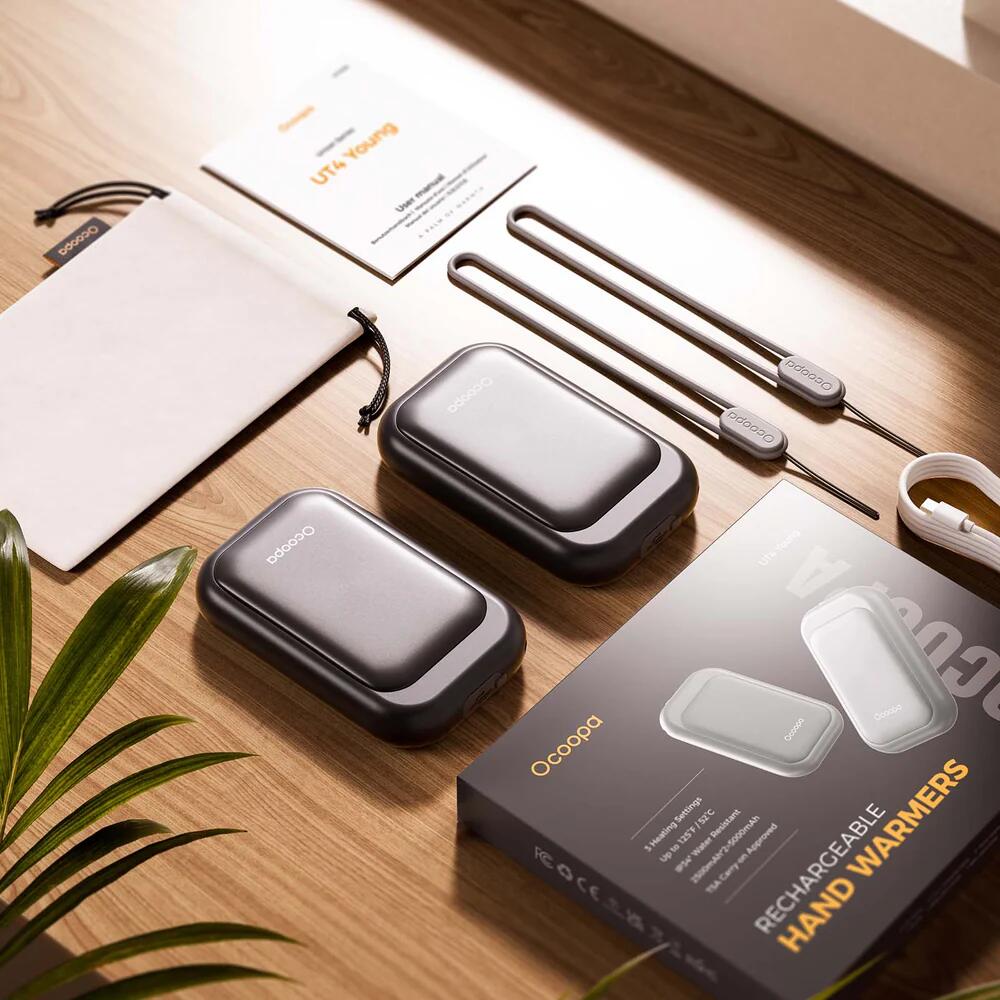 OCOOPA UT4 Young chauffe-mains électronique rechargeable, bleu 4/7