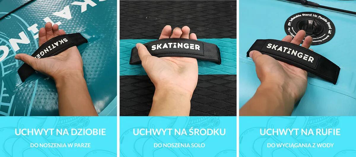 SUP SKATINGER Octopus 335x86x15 cm (11') allround board 5/7