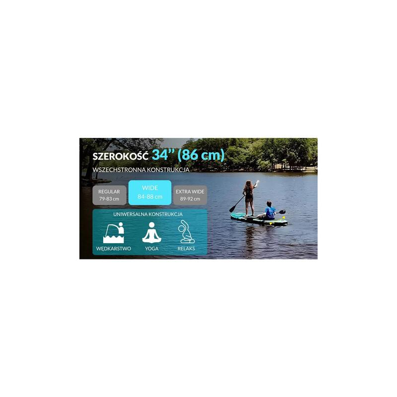 Paddleboard SKATINGER Octopus 335x86x15 cm (11') allround